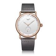 Casual Watch Men Brand  Quartz Wristwatch Simple Waterpoor Leather Man Watch Luxury Watches