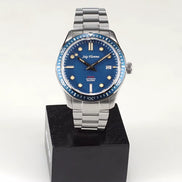 Vintage Diver Watch Men Automatic Mechanical Wristwatches 42Mm Sports Watch Retro Style NH35 Movement Luminous Clock Seig Flamma
