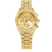Women Crystal Quartz Analog Wrist Watch Fashion Stainless Steel Geneva Luxury Reloj Hombre Montre Femme Sport Watches