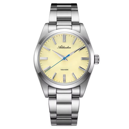 2024 New 36Mm Couple Watches Quartz Watches Steel Bubble Mirror Sapphire Glass Business Watches 100M Waterproof Watch