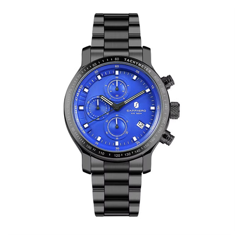 Men'S Watches Luxury Brands Stainless Steel Gold Watches Quartz Waterproof Timepieces Elegant Dating Watches