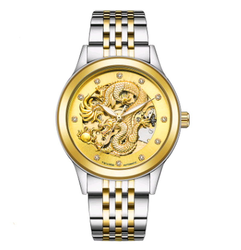 Men'S Watch Couple Watch Waterproof Luminous Automatic Mechanical Watch