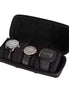 10 Slots Watch Storage Box Watch Zipper Travel Case Portable Watch Organizer Display Holder for Wristwatches and Smart Watches